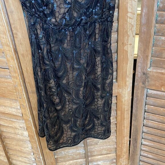 Vince Camuto One Shoulder Sequin Dress Size 2 - Picture 6 of 8